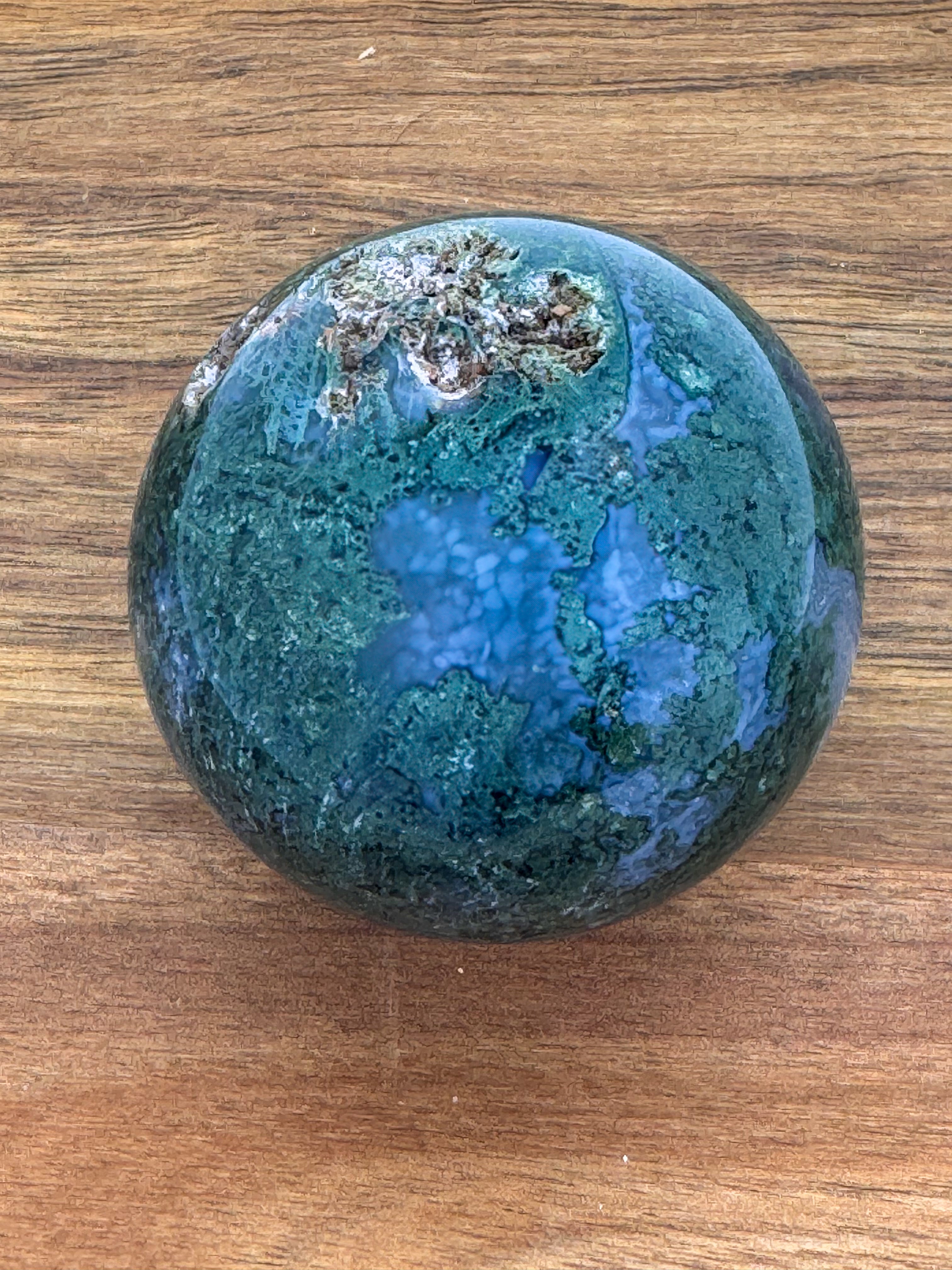 Moss Agate Sphere