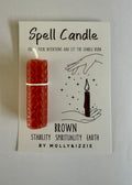 Brown Spell Candle