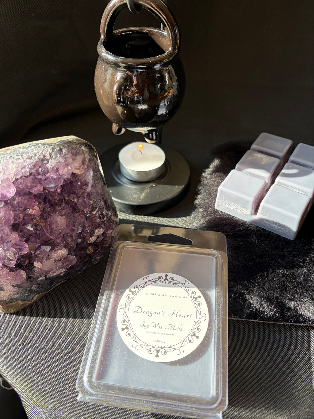 Witch’s Cauldron Wax Melt Ritual Set | Burner + Hand-Poured Wax Melt