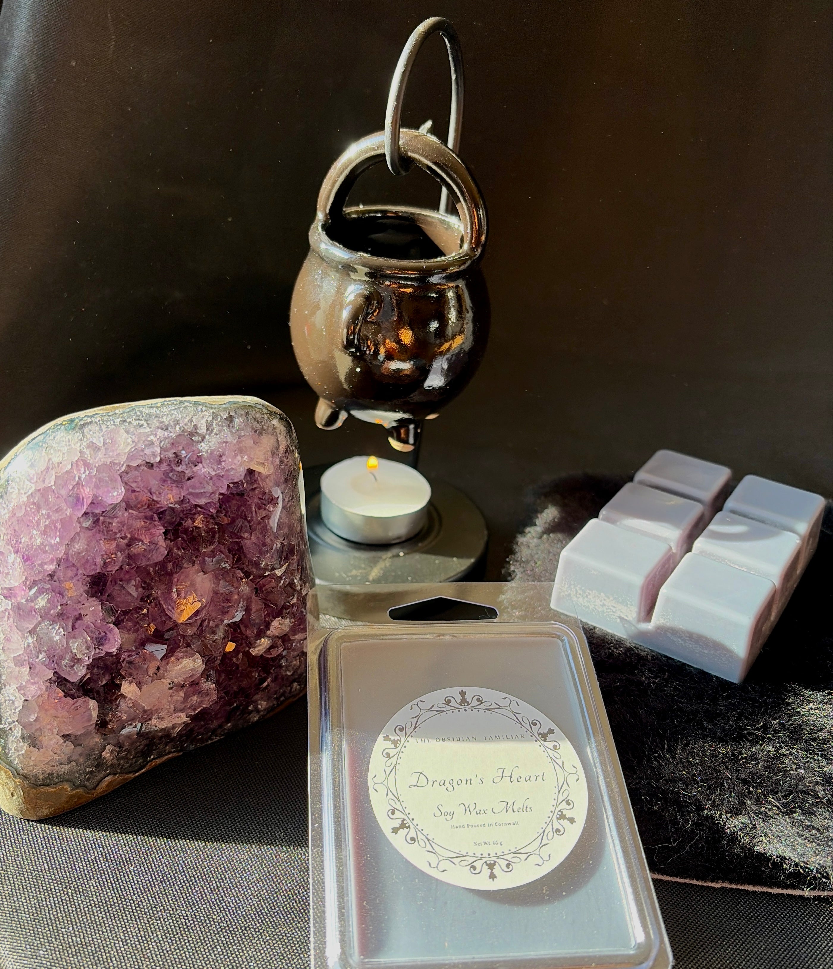 Dragon’s Heart Wax Melts - Hand-Poured Soy Wax Melt | The Obsidian Familiar
