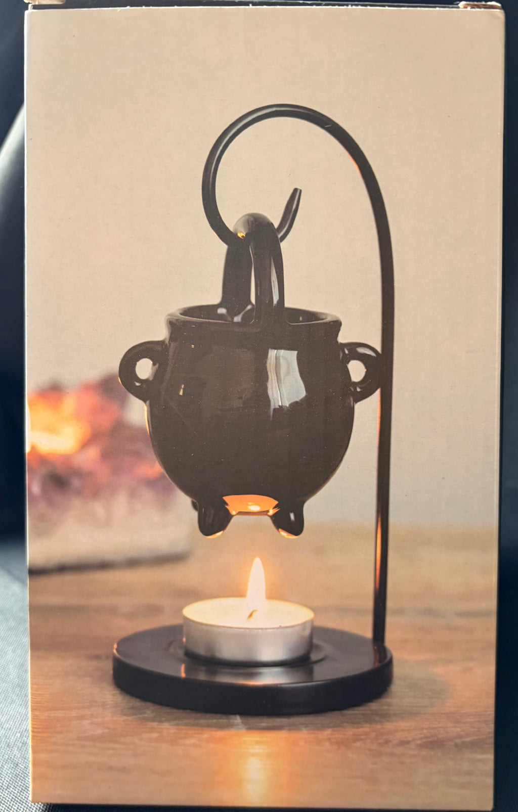 Witch’s Cauldron Wax Melt Ritual Set | Burner + Hand-Poured Wax Melt