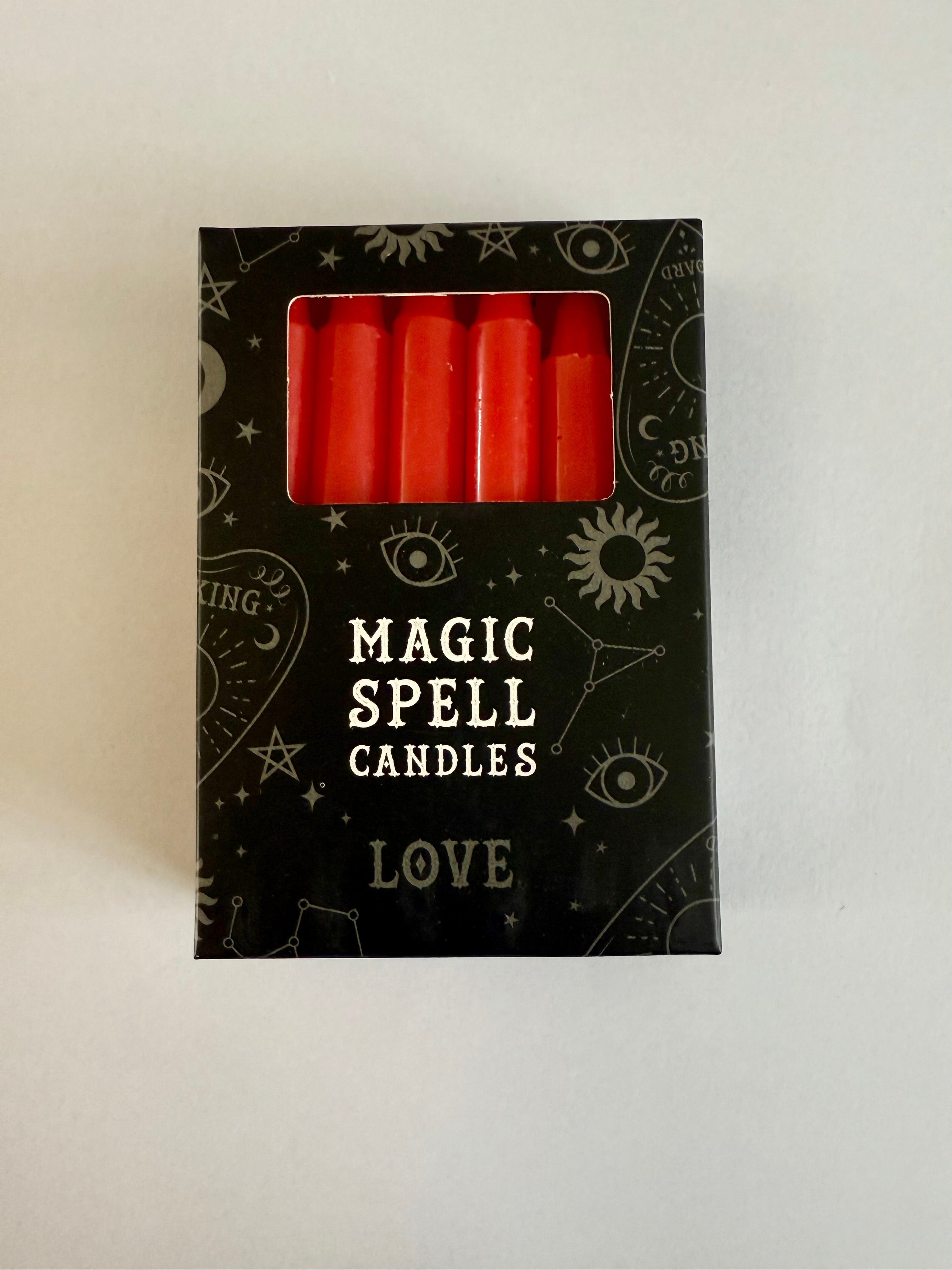 Love Spell Candles