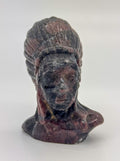Carved Rhodonite Indian Head