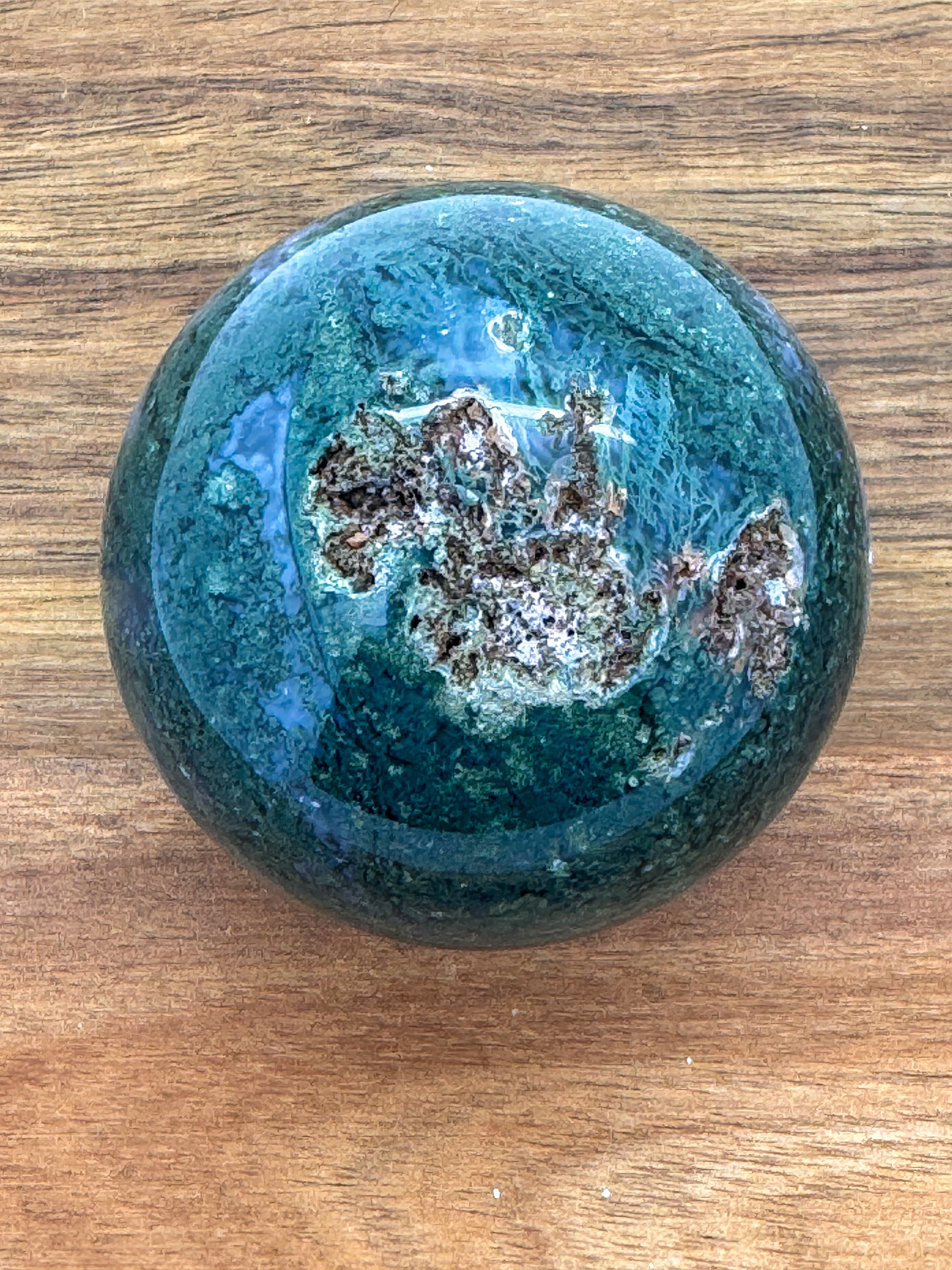 Moss Agate Sphere