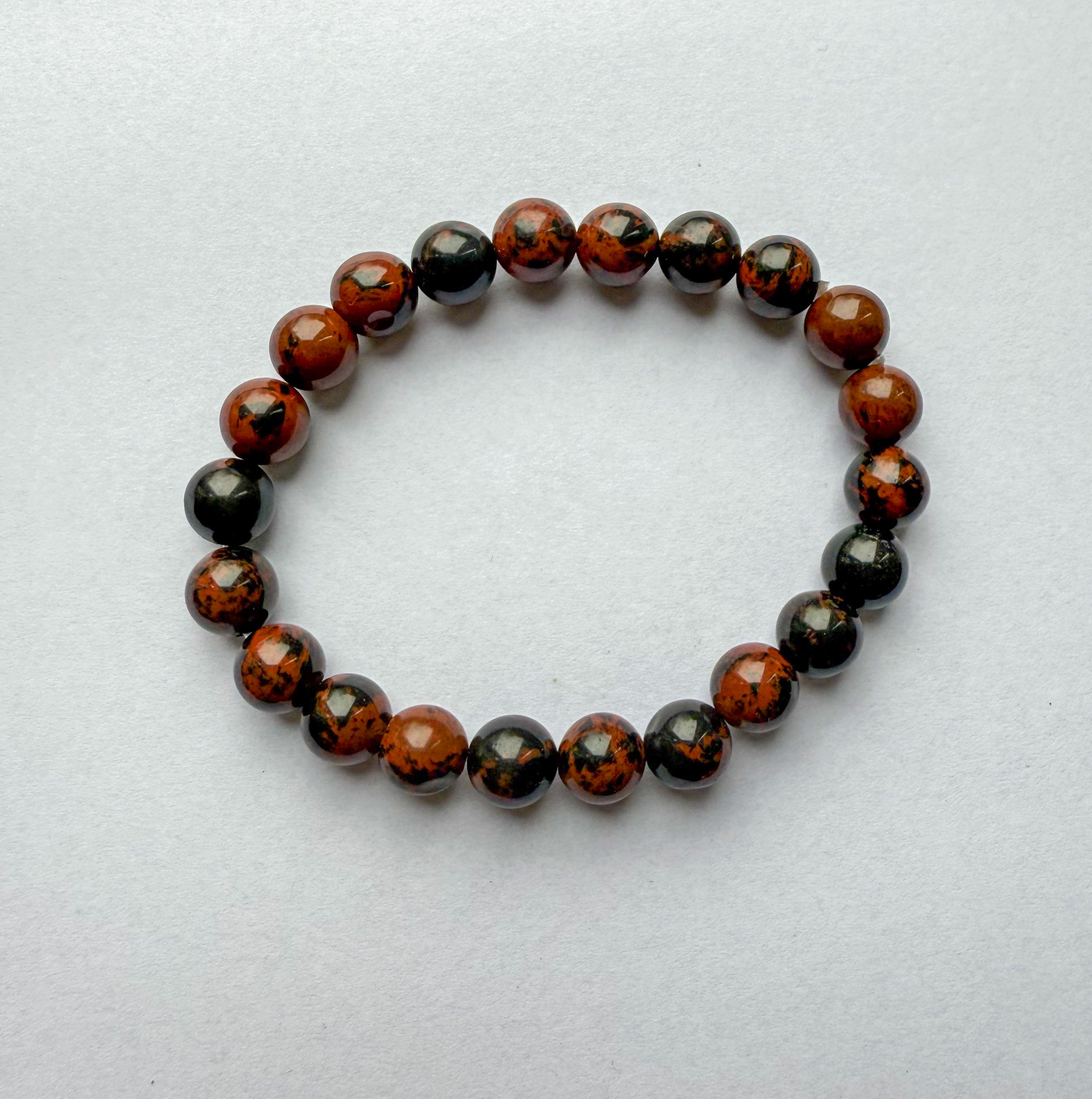 Mahogany Obsidian Bracelet