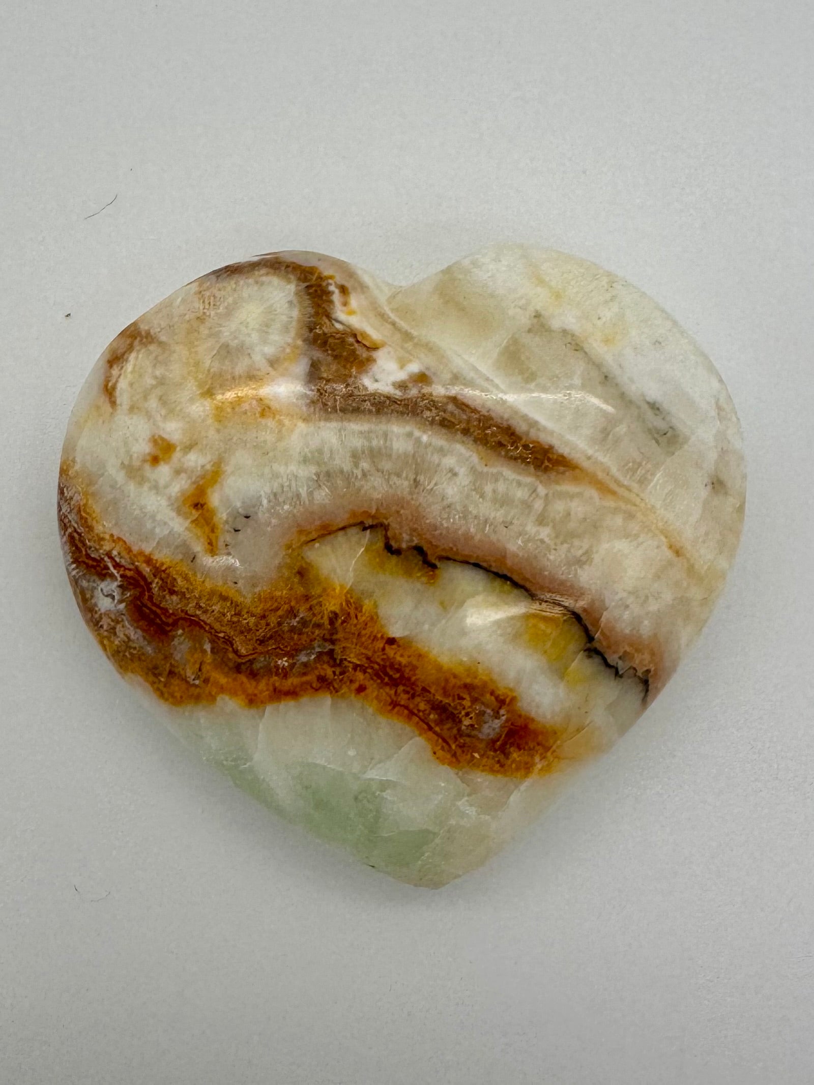 Smithsonite Polished Heart