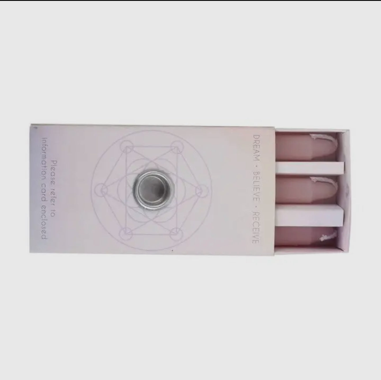 3 Manifestation Spell Candles in a Box