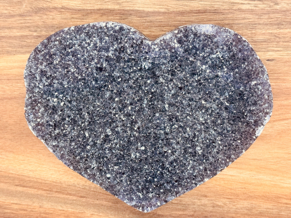 Large Amethyst Heart