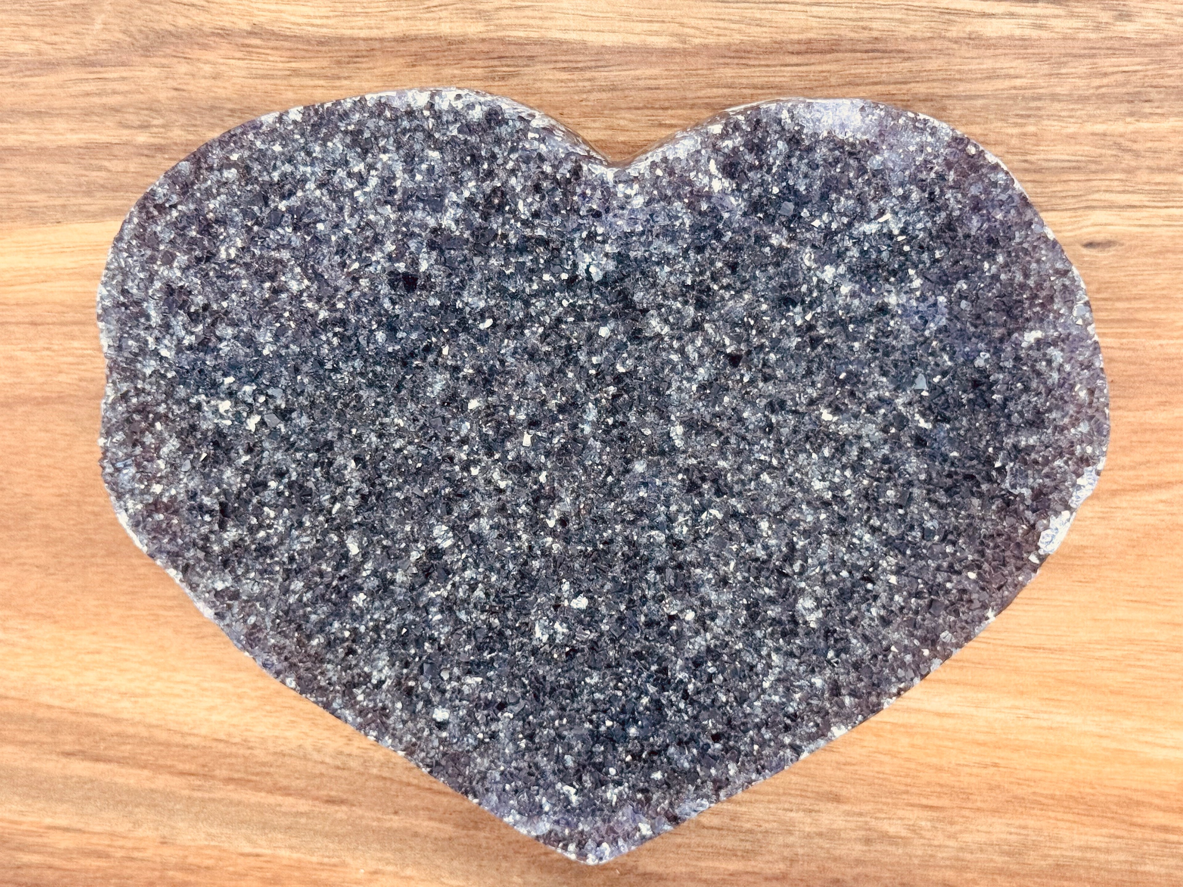 Large Amethyst Heart