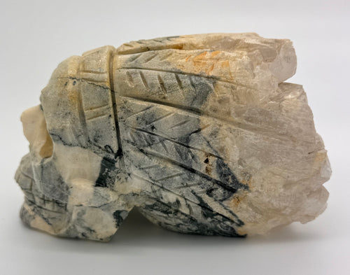 Agate Indian Chief Skull