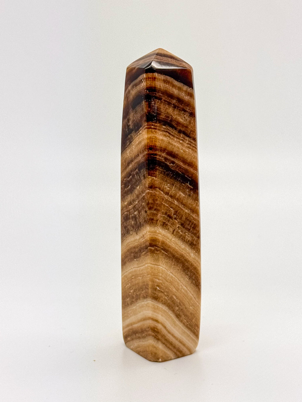 Chocolate Calcite Tower