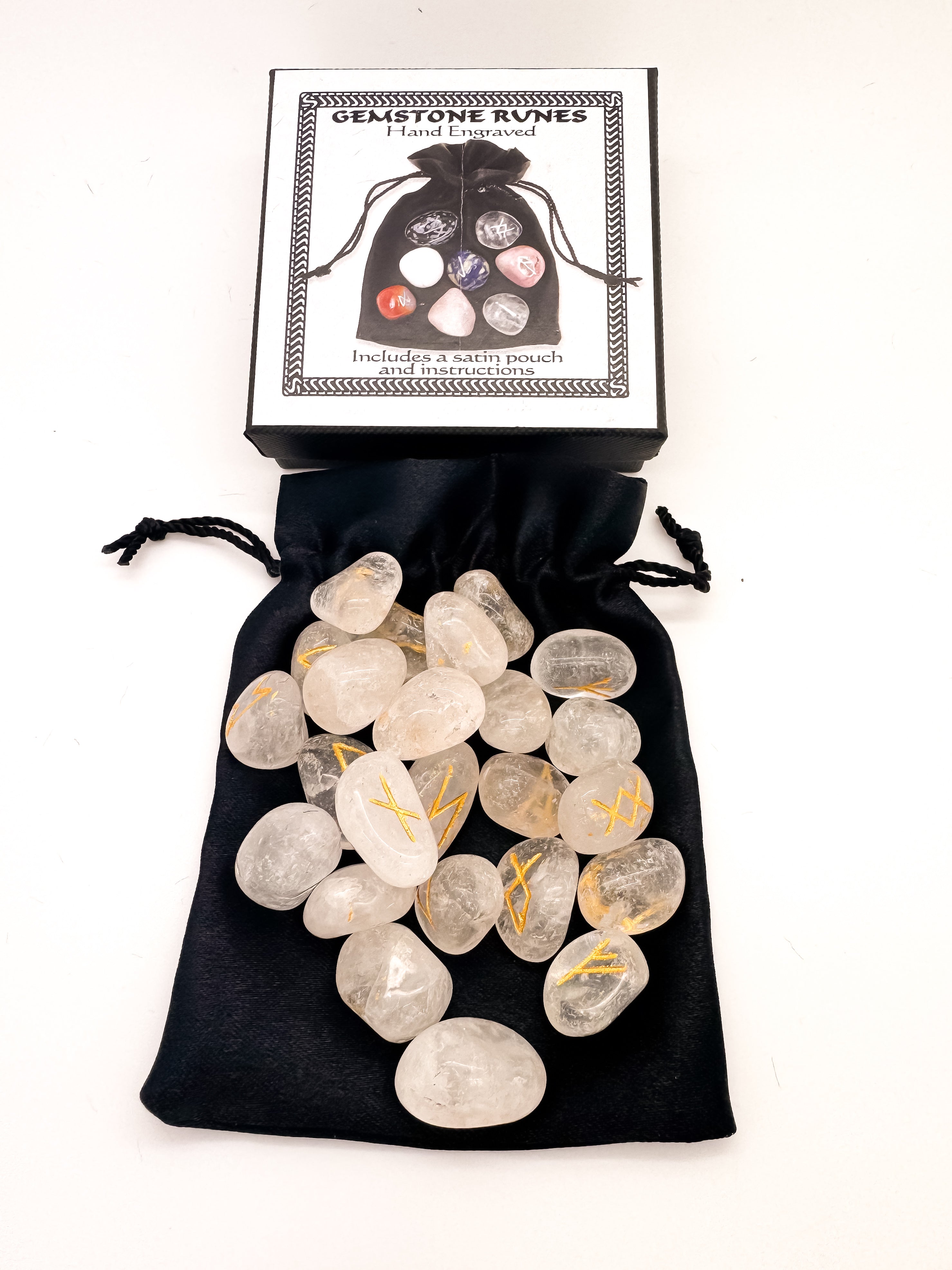 Clear Quartz Runes