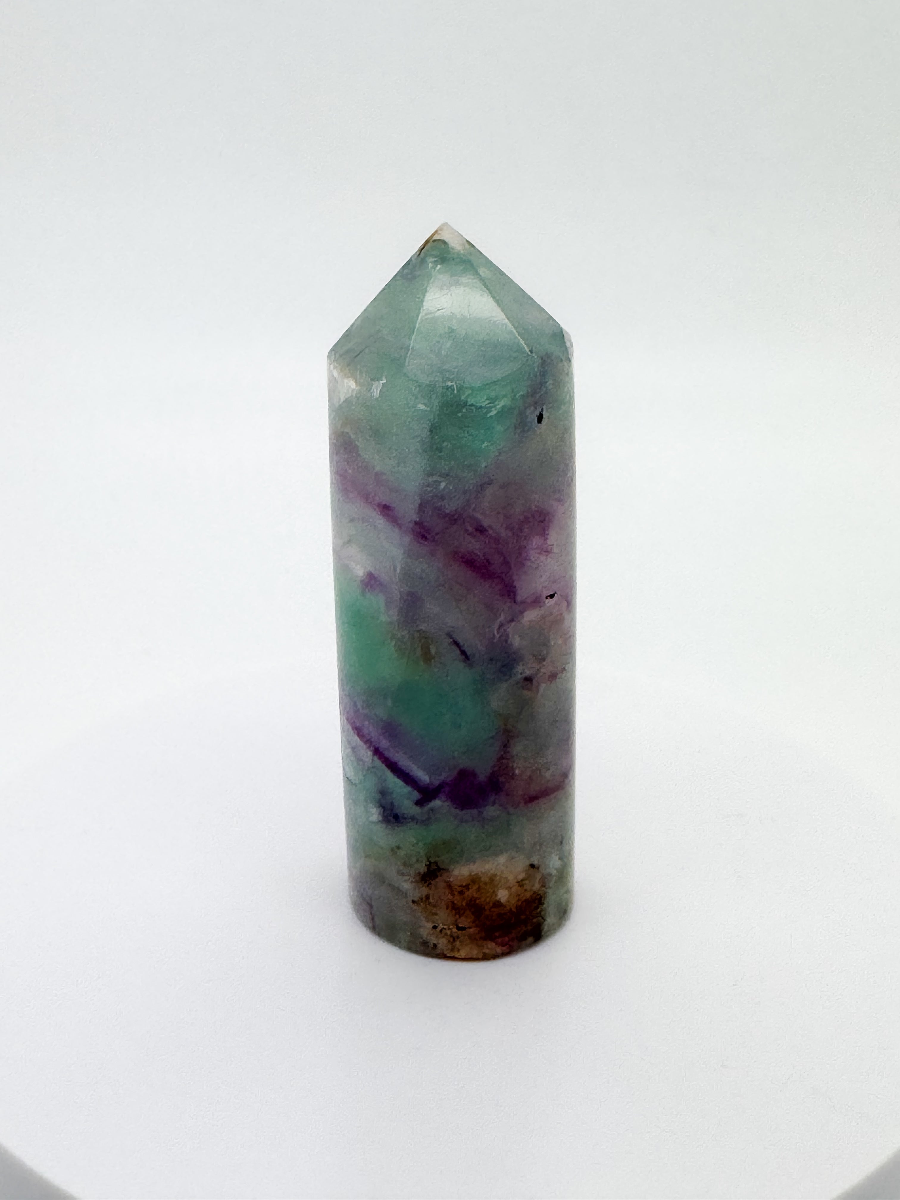 Fluorite Cylindrical Point